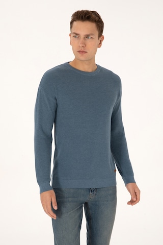 U.s. Polo Assn. Erkek Kazak /triko 50313679-vr251 Koyu Mavı Melanj