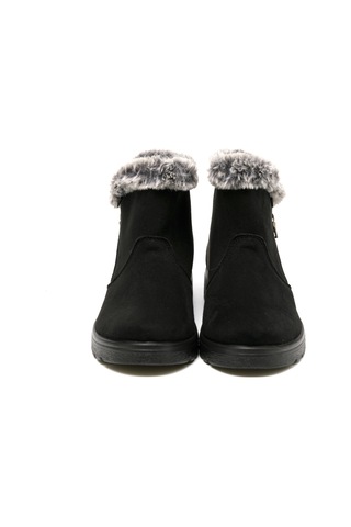 Bot Kadın 45 U30 Ux Fly Flot Cloth Woman Boot Black Siyah