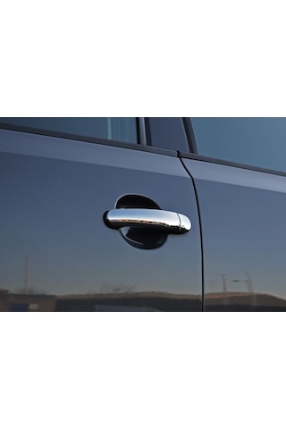 Skoda Octavia A5 Krom Kapı Kolu 2005 Üzeri 4Kapı Paslanmaz Çelik N11.84