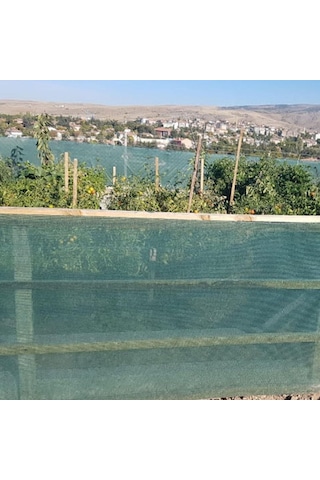 %75 Sıklıkta Yeşil Gölgelik File Arı Tülü Koruma Tülü Bahçe Çit F