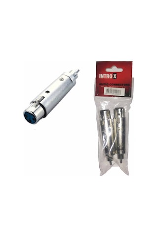 Gx 025 Xlr Dişi + Rca Erkek Ana Adaptör 2'Li Paket