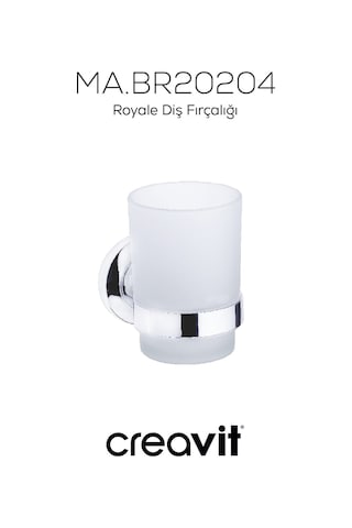 Creavit BR20204 Royale Diş Fırçalığı Krom