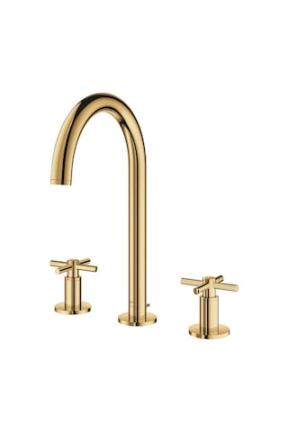 Grohe Atrio 3 Delikli Lavabo Bataryası L-Boyut - 20643GL0 Altın