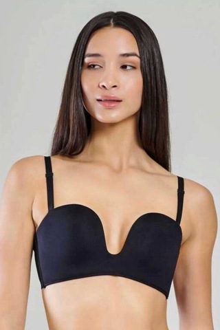 103 Yeni İnci Lazer Bonding Sütyen Bazlensiz Kadın Ten