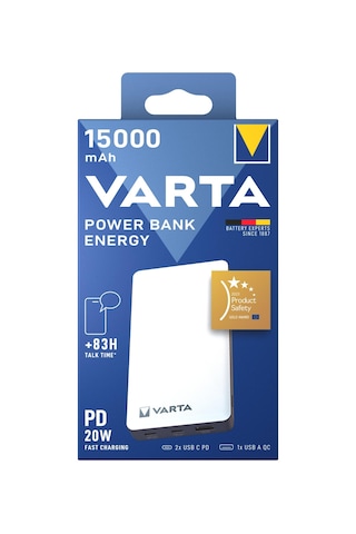 Powerbank Energy 15000 Mah Beyaz