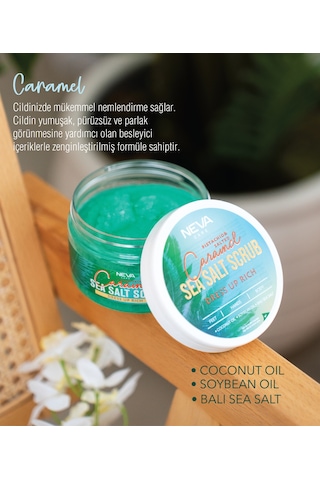Caramel Sea Salt Scrub Arındırıcı Vücut Peelingi 350 G