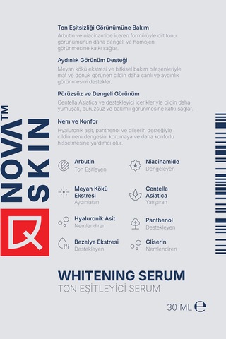 Novaskin Leke Karşıtı Ton Eşitleyici Serum