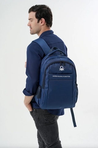 United Colors Of Benetton Unisex Sırt Çantası 20968 Lacivert