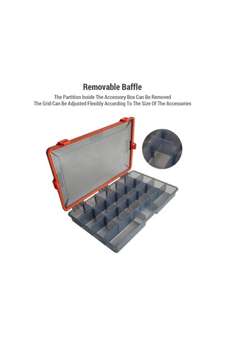 Aubyhe Xl Mavi Su Geçirmez Plastik Olta Takımı Kutusu - Ayarlanabilir Tabaklar Ve Taşıma Kolu İle Organize Edin