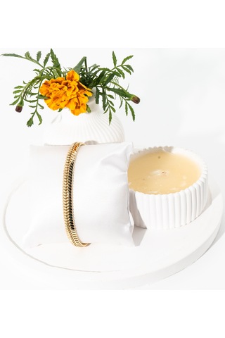 Biem Balıksırtı Model Xuping Bileklik Gold/gümüş