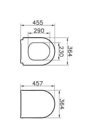 VitrA Slim Duroplast Yavaş Kapanan Klozet Kapağı Beyaz 110-003-009