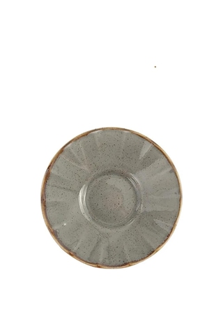 Porland Seasons Koyu Gri Ergonomik Çay Tabağı 11 Cm 04alm003036