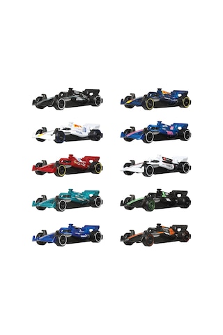 Hot Wheels Formula 1 10'lu Araba Seti Jmm24