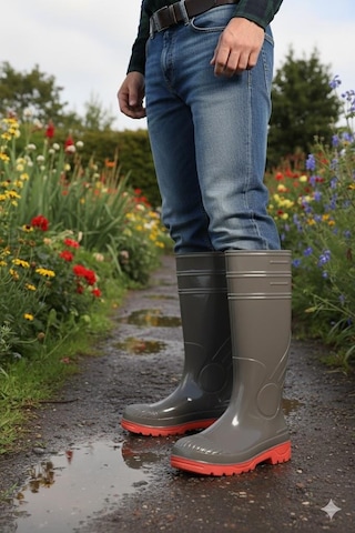 Fort 1199 Ulaş 37 Cm Uzunluk Pvc %100 Su Geçirmez Tarım Çiftçi Sulama İş Çizmesi