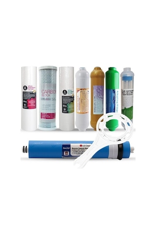 Su Arıtma Cihazı Filtre Seti Lgkuno Membranlı Aqualine 8 Aşamalı (540262196)