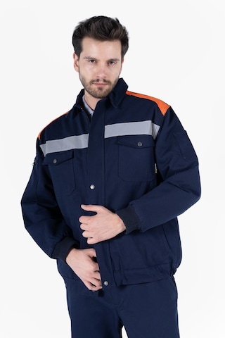 Çift Renkli Mont Pantolon İş Takımı