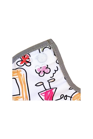 Yorni 6-24ay, Family Boyundan Cırtlı,sıvı Geçirmez,bebek Mama Önlüğü Çok Renkli