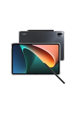 Xiaomi Pad 5 11" Kılıf Şeffaf Anti Şok Köşe Korumalı