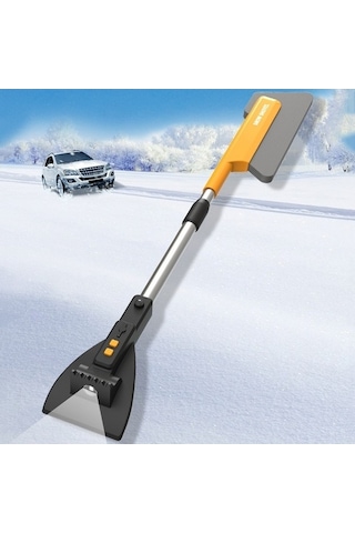 Wondernest Teleskopik Kar Küreği Kazıyıcı, Cam Buz Fonksiyonlu Araba Oda 0