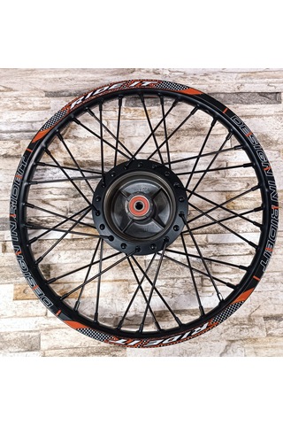 Ride İt Jant Komple Siyah Ön Jant Kampanalı Model 1.20 X 17 '-