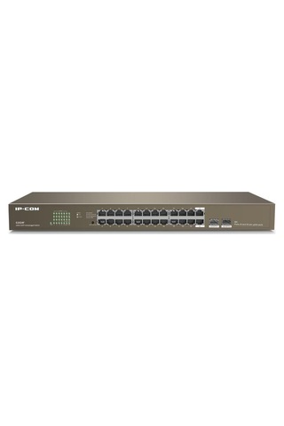 Ip-com G1024f - 24-ports Gigabit Unmanagement Switch W 2 Sfp Ports-225