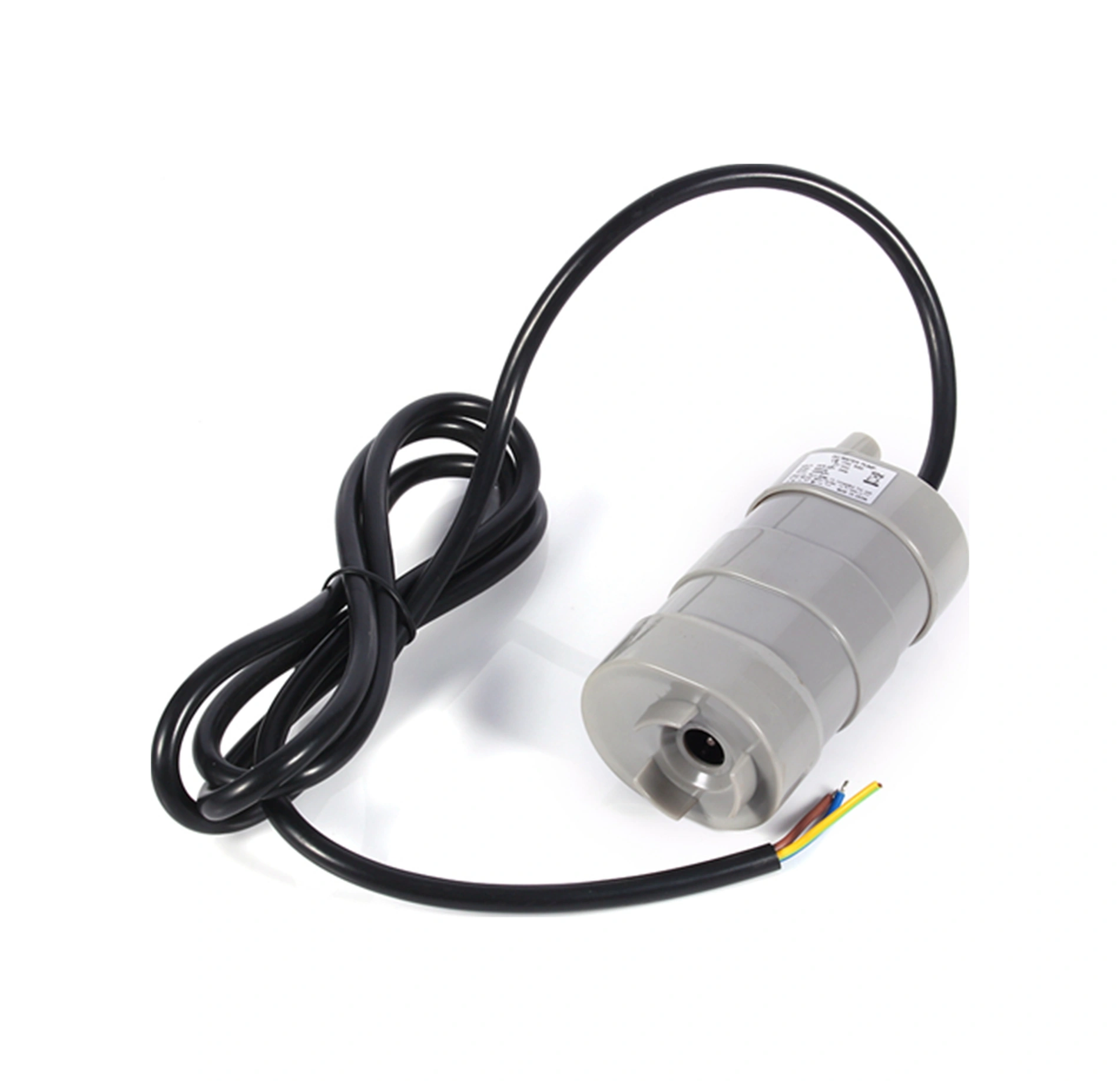 Mufunye 12v Dc 1000l/h Mikro Daldırma Pompa, 5m Su Yüksekliği, Seramik Mil, 1.5m Siyah Teli - Bahçe Fıskiyesi, Sulama