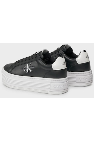 Calvin Klein Kadın Ayakkabı Yw0yw01431 0gm Siyah-beyaz Siyah - Beyaz