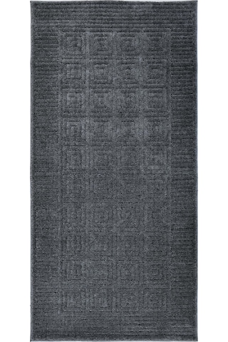 Pandora Yumuşak Peluş Shaggy Gri Çocuk Odası Oturma Odası Salon Mutfak Koridor Halısı Yolluk 1102o Koyu Gri