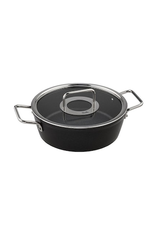 Fissler 3 Parça Adamant Tencere Seti Cam Kapak Fs15612502000 Siyah