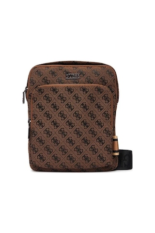 Guess Boston Erkek Çapraz Askılı Çanta Hmbostp6123 Kahverengi