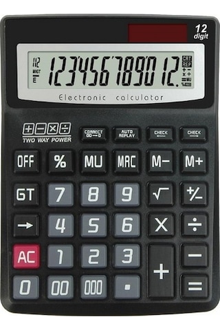 Ticon CH-6012 Hesap Makinesi 12 Hane