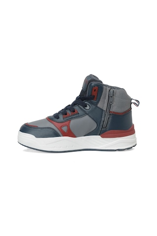 Uspoloassn U.s. Polo Assn. Geoly Jr Lacivert Erkek Çocuk High Sneaker Lacivert-kırmızı