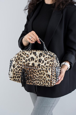 Kriste Bell 26774 Krıste Bell Çanta Leopar