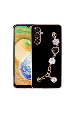 Zore Samsung Galaxy Uyumlu A13 5g Kılıf El Tutamaçlı Kamera Korumalı Omsy Taka Silikon Kapak - Beyaz