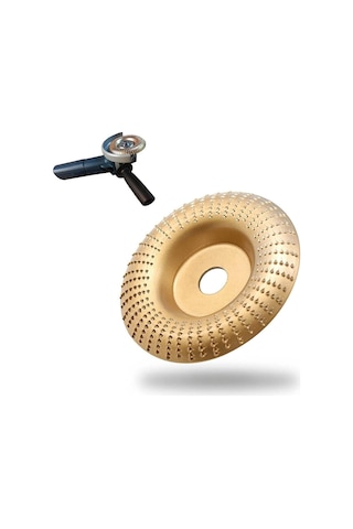 Merttools Ahşap Törpü Eğe Disk 100mm Kuksa Tabak Oval Oyma Açılı Taşlama Diski Aşındırıcı Oyma Şekillendirme