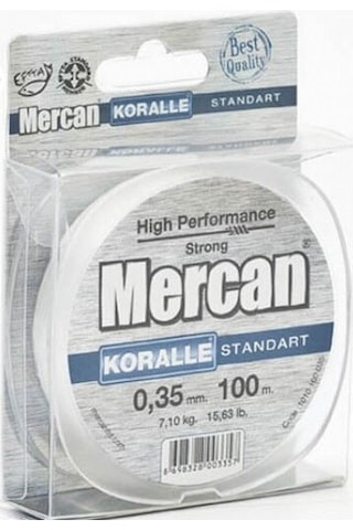 Mercan Koralle Standart Clear Misina 100M-040Mm