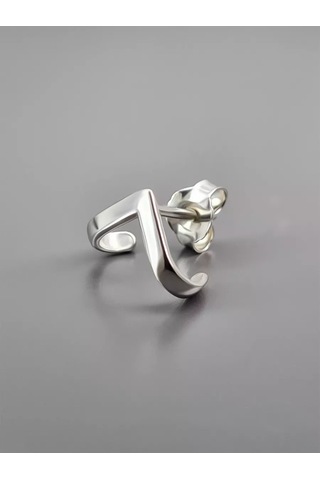 Markiz Tek Küpe Gümüş 925 Tekli Küpe Çivi Kopça 144327276 Diğer