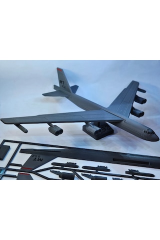 B52 Uçak Maket Kiti Kurulabilir Uçak Oyuncak Model Koleksiyon