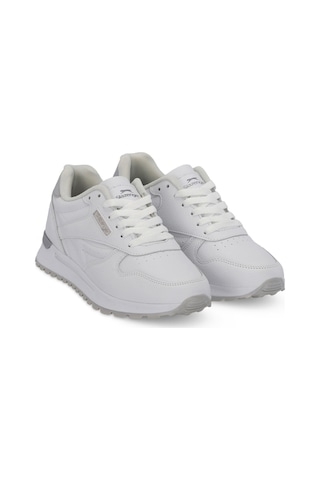 Slazenger Openroad I Kadın Beyaz / Gri Günlük Spor Ayakkabısı Beyaz / Gri