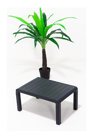 Lara Sehpa Bahçe - Balkon - Teras Mobilyası - Antrasit