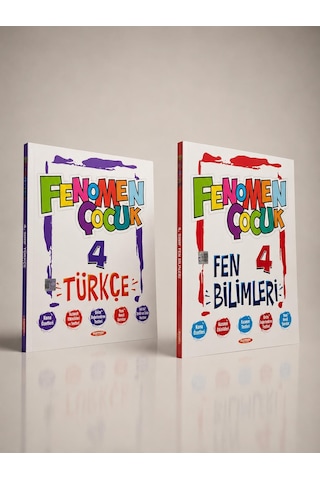 Fenomen 4.sınıf Türkçe Ve Fen Soru Bankası Seti Konu Özetli Yeni Nesil 2 Kitap Güncel Basım Müfredat