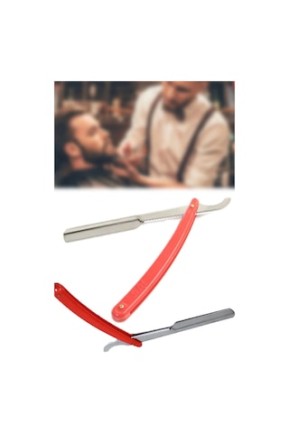 Profesyonel Berber Usturası Paslanmaz Çelik Düz Tıraş Jileti Klasik Barber Tıraş Bıçağı