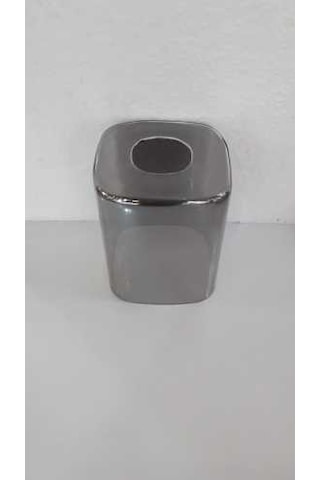 Kare Avize Camı Füme Rengi Boyu 12cm,eni 10cm Füme