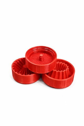 Grinder Tütün Öğütücü Kırmızı