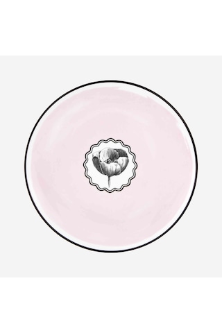 Vista Alegre Pembe Porselen Kahvaltı Tabağı 23 Cm