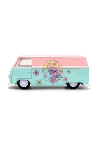 Melek Motifli Vw Model Araç Mavi