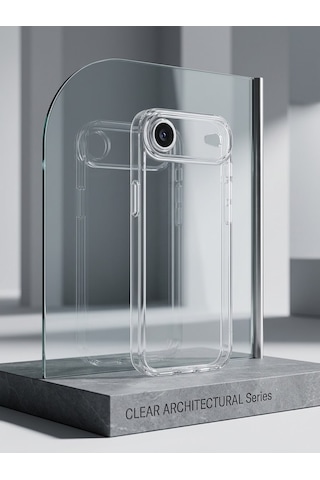 Apple Uyumlu iPhone 17 Aır Şeffaf Kılıf Silikon Ve Esnek Seffaf