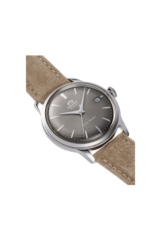 Orıent Ra-ac0m13n30b Limited Edition Kurmalı Otomatik Deri Kahverengi Gri Kadran 38 Mm Erkek Kol Saa Metalik Gri