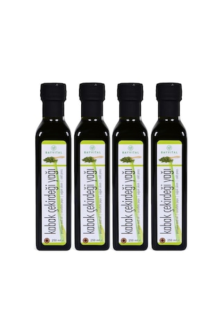 Bayvital Kabak Çekirdeği Yağı 4 x 250 ML