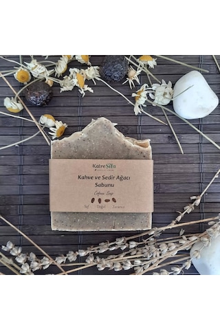 Katre Şifa Kahve ve Sedir Ağacı Yağlı Sabun 110 G